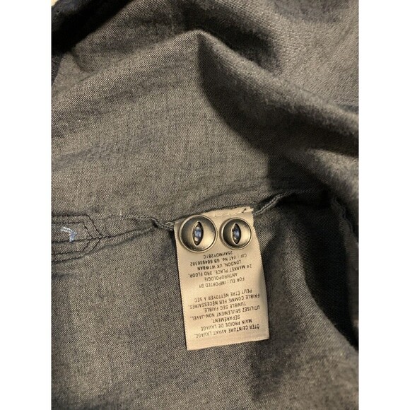 Anthropologie Holding Horses sz O Denim Sleeveless Dress Capsule Laganlook - Picture 8 of 11